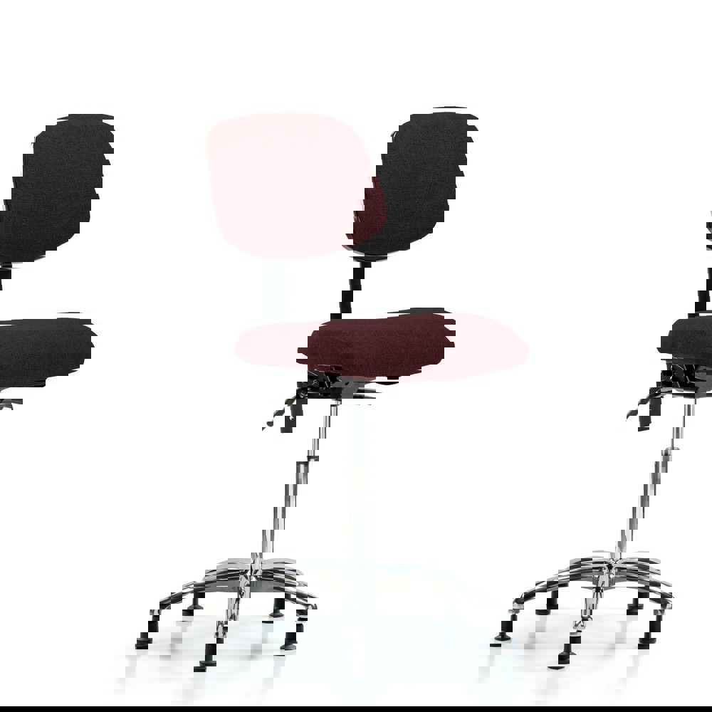 Task Chair: Olefin, Burgundy